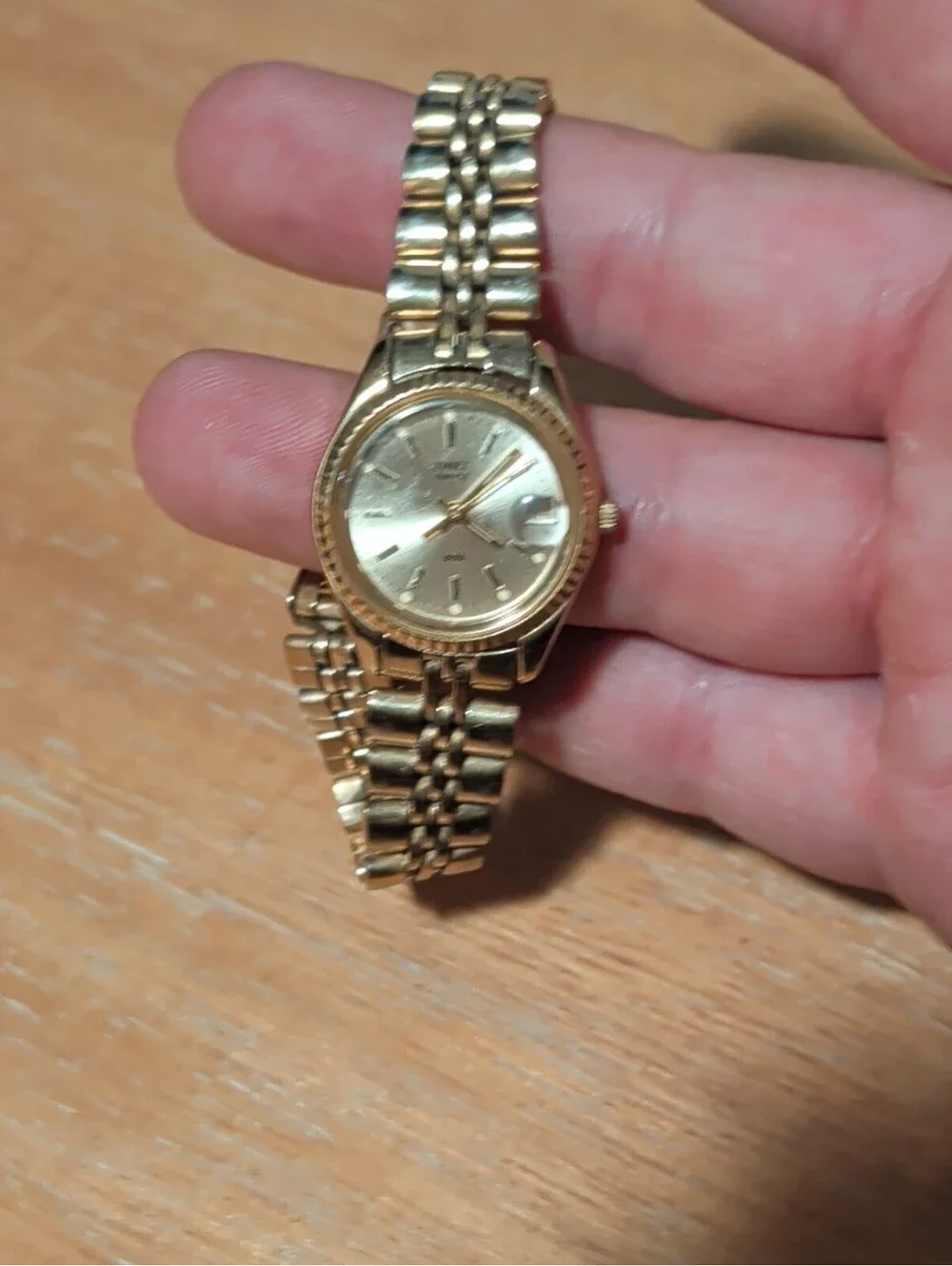 Vintage Timex Date Water Resistant Women's Watch